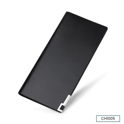 BLACK PLAIN CARD HOLDER